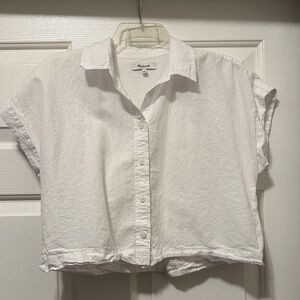 Madewell Cute Classic White Shirt